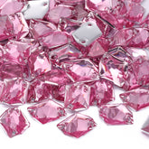 Cosmic Pink Resin Sew-on Rhinestones For Dance Costume WholesaleRhinestone